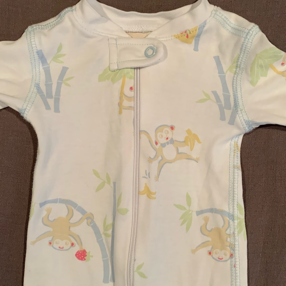 The Beaufort Bonnet Company Knox’s Night Nights Monkey Pajamas
